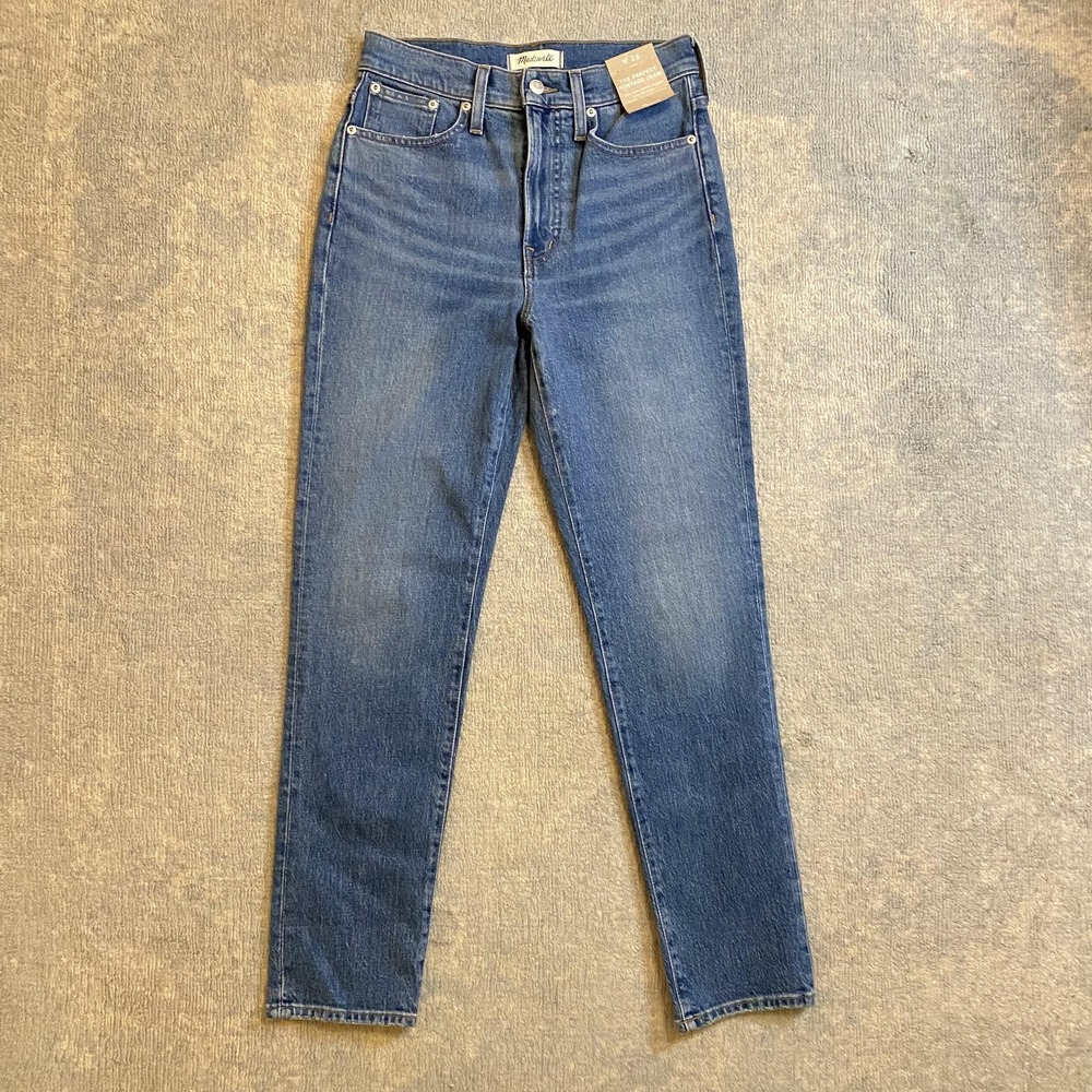 Madewell Jeans Womens 26 Medium Wash The Perfect Vintage High Rise Tapered Denim